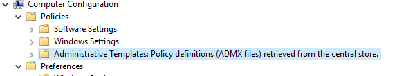 How to create the Central Store for Group Policy templates in Active Directory 1 Cloud School Docs - image 3 -