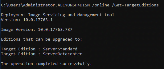 How to convert and activate Windows Server evaluation with purchased license keys 2 How to convert and activate Windows Server evaluation with purchased license keys