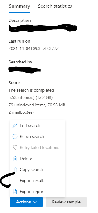 How to backup an Exchange Online mailbox to pst file 5 Cloud School Docs - M365CoreSearchExport 5 -