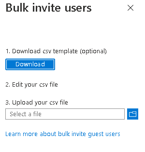 How to invite Azure AD guest users in bulk 2 Cloud School Docs - guestusers 2 -