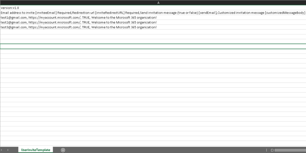 How to invite Azure AD guest users in bulk 3 Cloud School Docs - guestusers 4 -