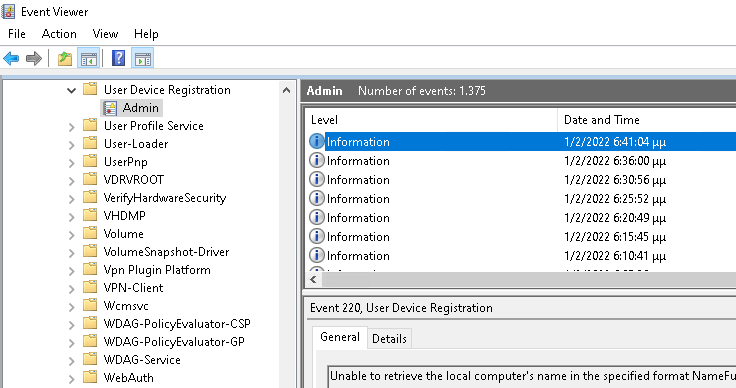 How to troubleshoot Azure AD device registration or join issues 34 Cloud School Docs - image 1 -