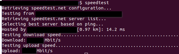 How to run Internet speed tests via command line 1 How to run Internet speed tests via command line