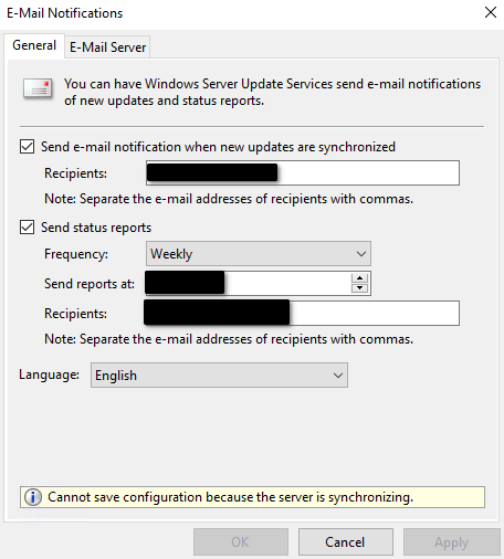 How to configure a WSUS standalone server 22 Cloud School Docs - image 51 -