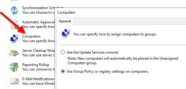 How to configure a WSUS standalone server 17 Cloud School Docs - image 55 -