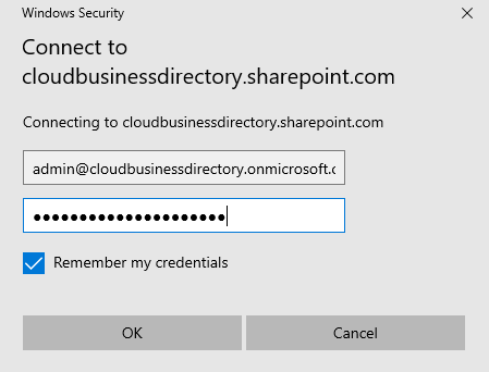 How to add Sharepoint Online and Onedrive for Business as Windows mapped drive 5 Cloud School Docs - image 74 -