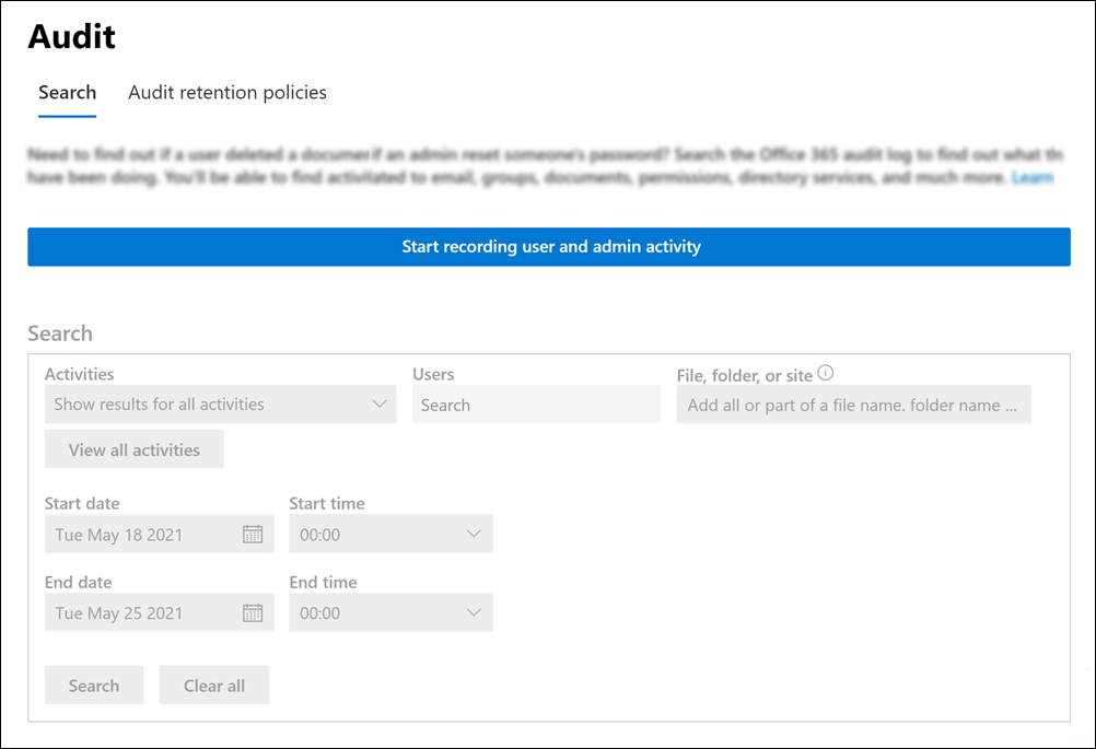 How to enable the Microsoft 365 audit log 4 Cloud School Docs - image 3 -