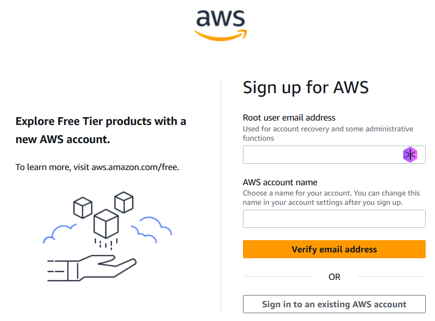 How to create an Amazon Web Services account 2 How to create an Amazon Web Services account