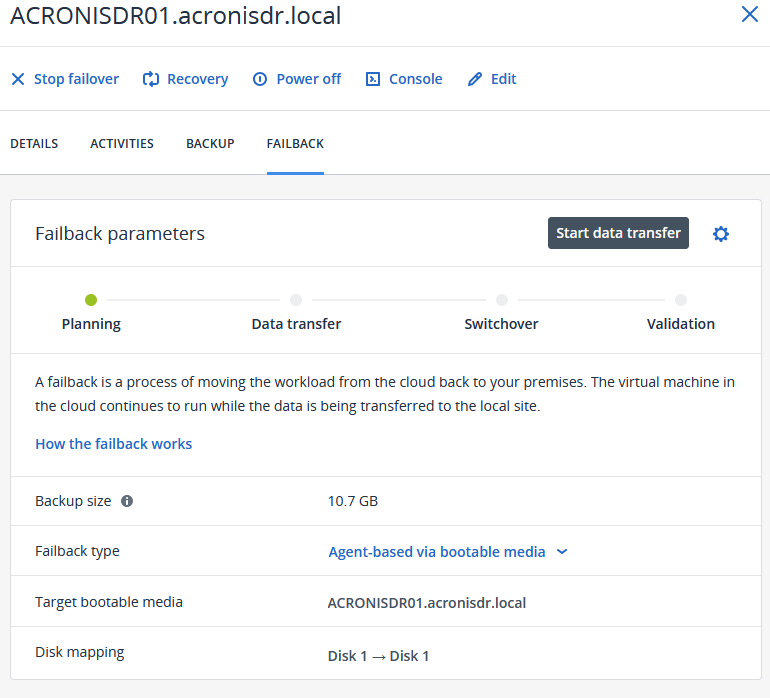 Cloud School Docs - Acronis DR 13 Failback 1 -